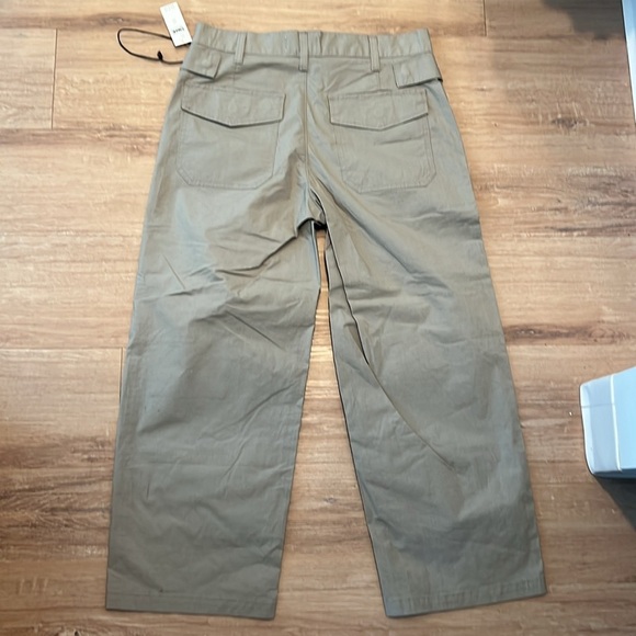 AGOLDE Daria High Waist Crop Wide Leg Twill Utility Pants NWT Size - 27 - Picture 4 of 10